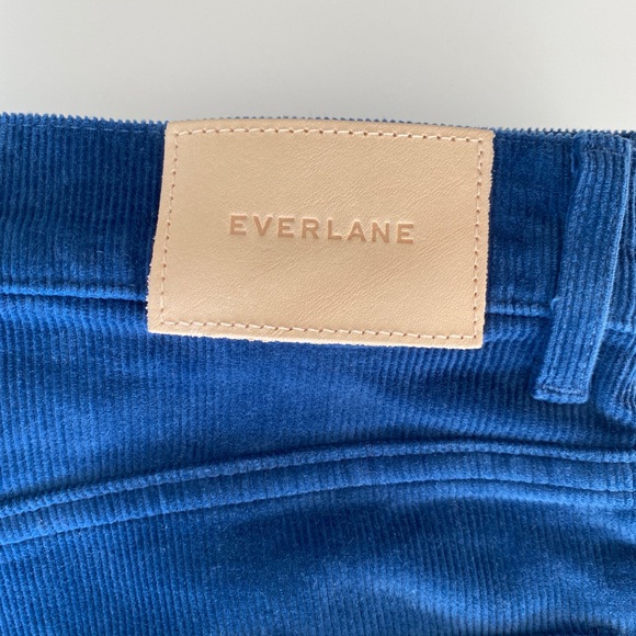 Everlane Cheeky Baby Cord Regular Length Jean Pant Blue Size 29 - Picture 4 of 6
